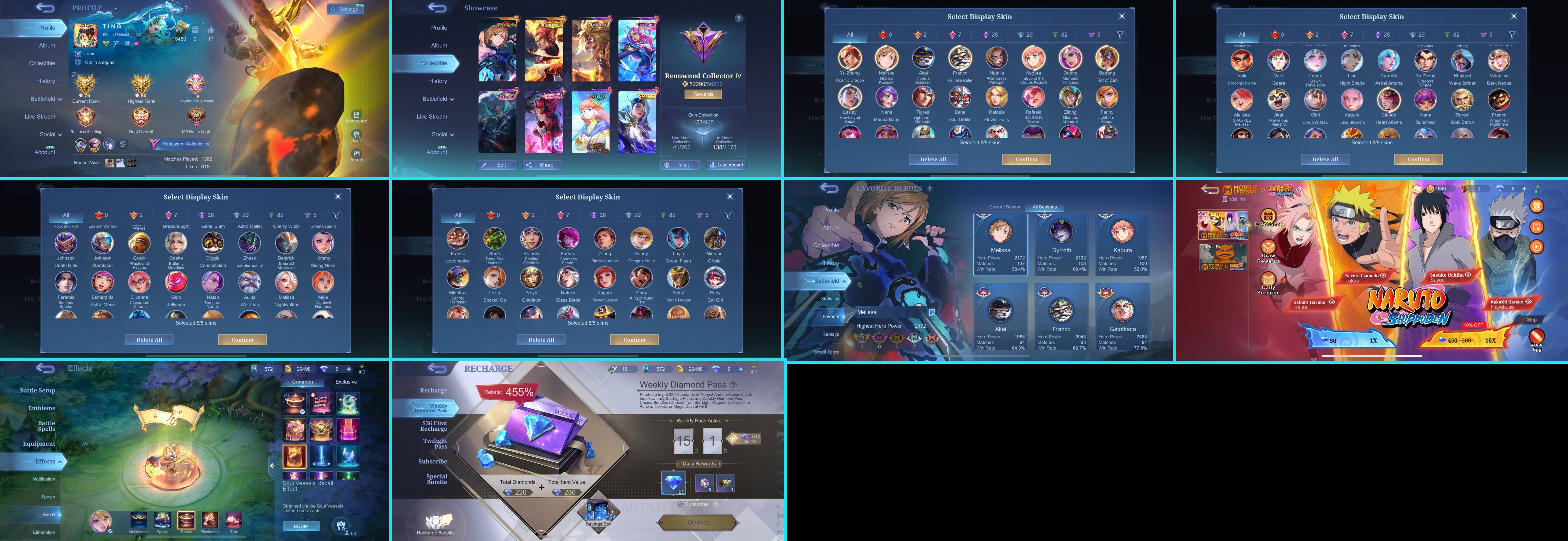 Account MLBB តំលៃ 23$